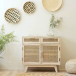 Handcrafted Modern 2 Drawer  With Door Sideboard