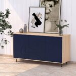 Handcrafted Wooden Artistic Mango Wood In Sideboard