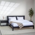 Kohana Rajasthani Joinery Black Wood Bed