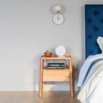 Handcrafted Bedside Table 1 Drawer Natural-Finish