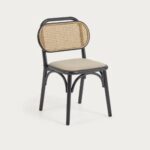 Rattan Black Chair