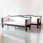 Antique carved sofa