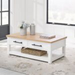 Antique White Design Coffee Table