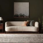 Hawk sofa in white
