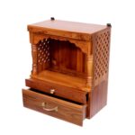 Handmade Spiritual Wooden Temple for Home - Image 5