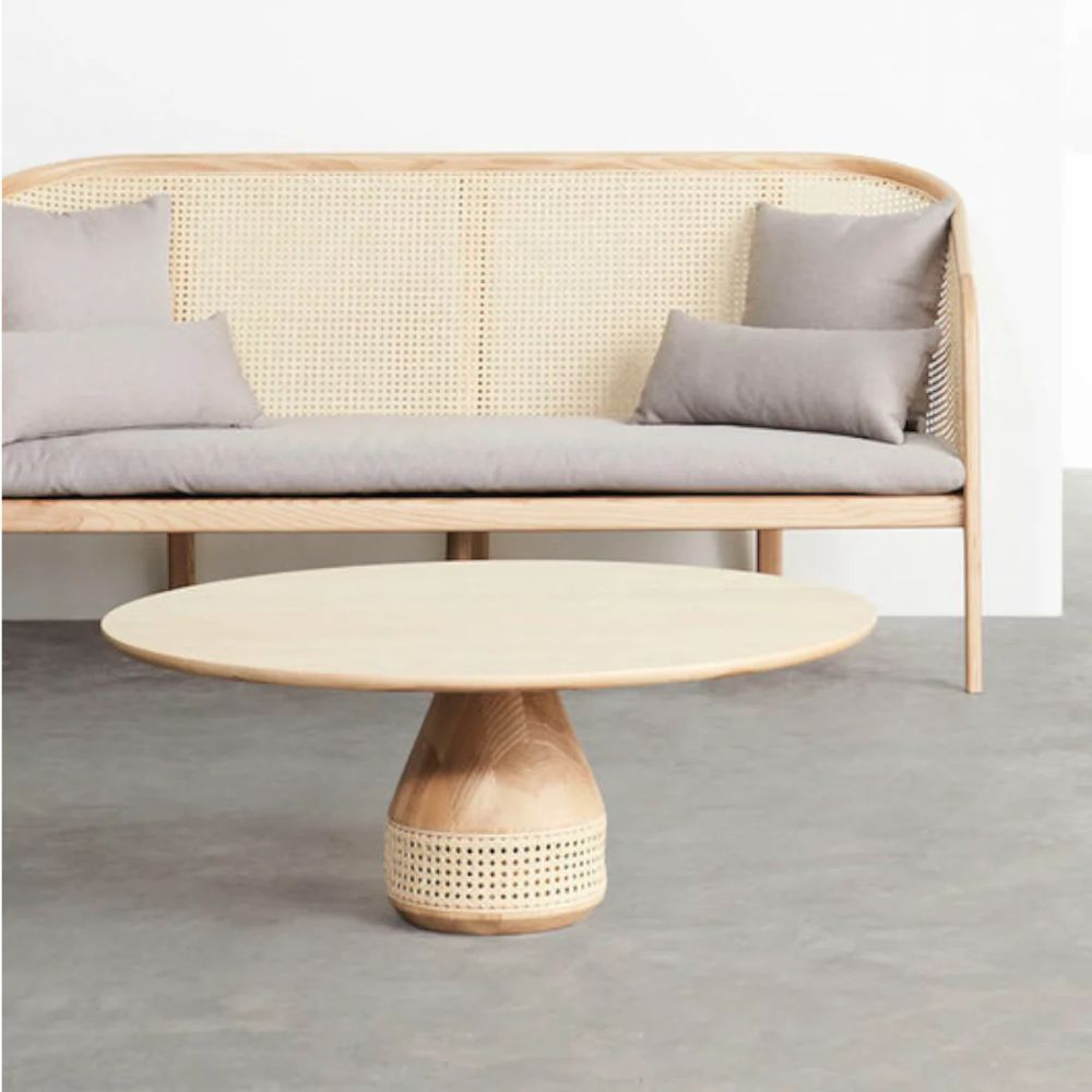 1-360.jpg Marv Rattan Coffee & Center Table - Image 1