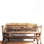 Wooden Bench Turns Into Dining Table