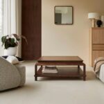 Coffee Table in Acacia Wood for Living Room