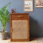 Cane Modern Bedside Table