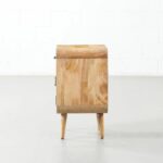 Handmade Wooden Bedside Table Furniture - Image 6