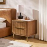 Wooden Rowan Bedside Table