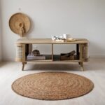 Handcrafted Wooden Solid Coffee Table