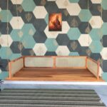 Classic Modern Montage Style Handmade Wooden Swing [Jhula]