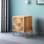 Bedside Table in Solid Mango Wood