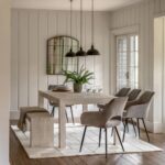 Handcrafted Solid Sheesham Wood Dining Table