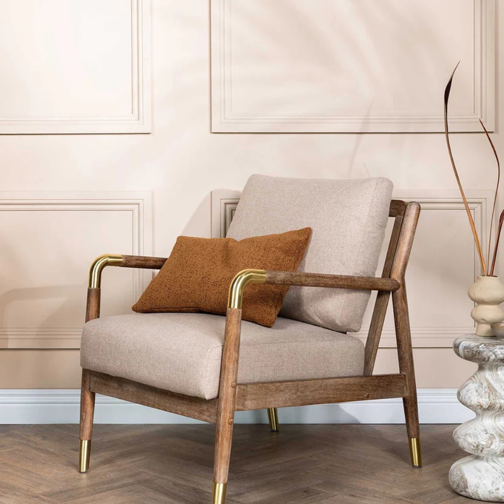 1-60-4.jpg Handcrafted Mango Wooden Sofa Chair - Image 1