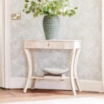 Modern Mango Wood Console Table with 1 Drawer