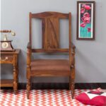 Modern Solid Wood Arm Chair