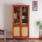 Wooden Bookshelf with Storage Furniture