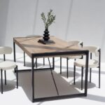 Zola Mango Wood Dining Table - Image 3