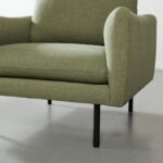 MAPLETON - Green Fabric Chair - Image 9