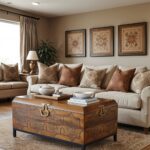 Handcrafted Mango Wood Coffee Table - Image 2