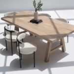 Irene Mango Wood Dining Table - Image 2
