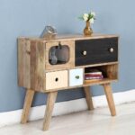 Wooden Artistic Handmade Sideboard Furniture - Image 2