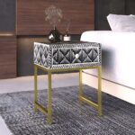 Handmade Inlay Bedside Table Furniture