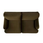 Daphnis Seaweed Velvet Sofa, 2-Seater - Image 6