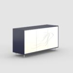 Handcrafted Wooden Artistic Mango Wood In Sideboard - Image 10