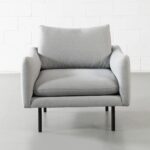 MAPLETON - Grey Fabric Chair - Image 2