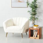 Cream Fabric Chair