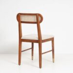 Hand carved Rattan Cane Dining Table - Image 9