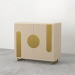 Handcrafted  Wooden Artistic Mango Wood In Sideboard - Image 9