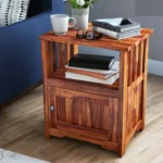 Solid Wood Nightstand Bedside - Image 4