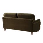 Daphnis Seaweed Velvet Sofa, 2-Seater - Image 5