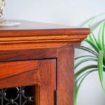 Wooden  Sheesham Wood Bar Cabinet - Image 3