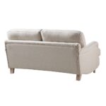 Daphnis Oatmeal Fabric Sofa, 2-Seater - Image 6