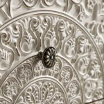Whitewashed Carved 2 Drawer Nightstand - Image 6