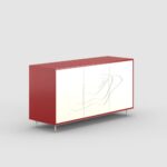 Handcrafted Wooden Artistic Mango Wood In Sideboard - Image 11