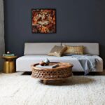 Carved Wooden Coffee Table - Image 2