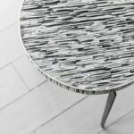 Antique Inlay Side Table Furniture - Image 5