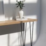 Mango Wood Console Table (Multiple Sizes & Leg Options Inside) - Image 4