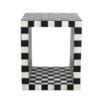 Antique Inlay Side Table Furniture - Image 2