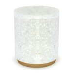 Handmade Inlay Side Table Furniture - Image 2