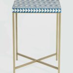 Handmade Inlay Side Table Furniture - Image 2