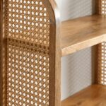 Handcrafted Wooden Wall Shelves for Living Room - Image 3