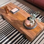 Handcrafted Iron Coffee Table - Image 3