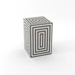 Handmade Inlay Side Table Furniture - Image 2